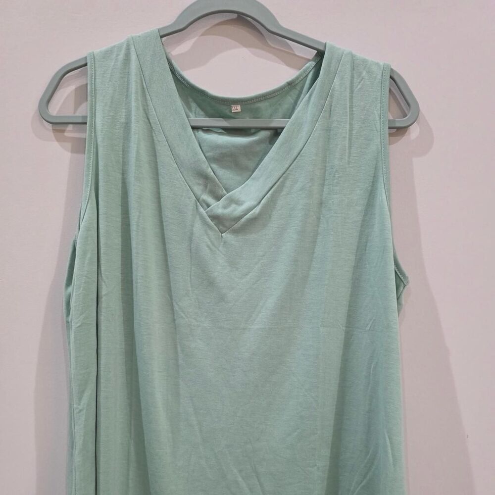 Unbranded Women's Green and Blue Vest